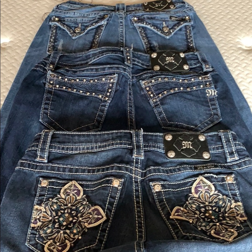 Miss Me Jeans 3/$80 or $30 each pair